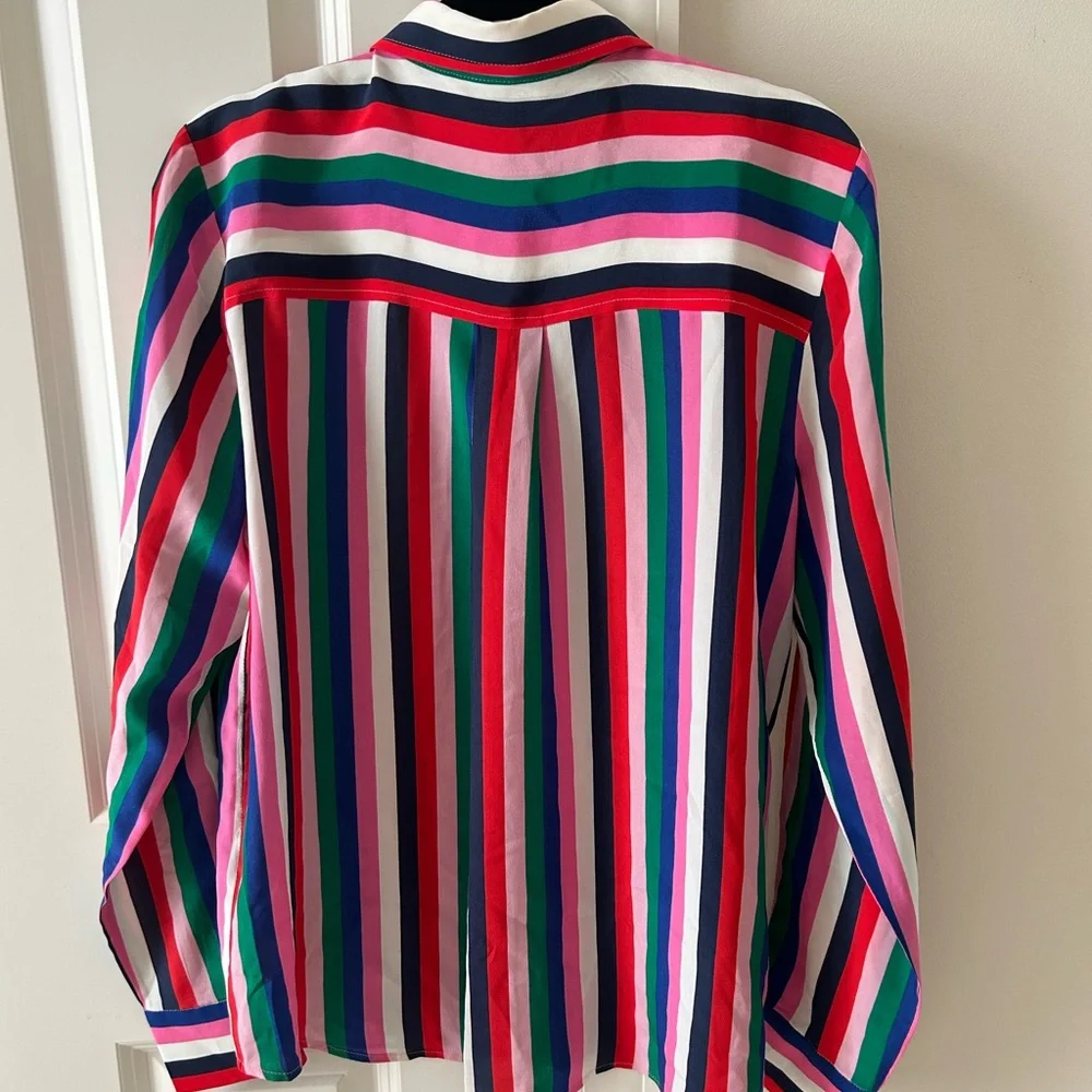 Biden striped silk blouse - Picture 4 of 4